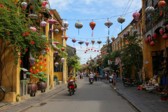 Beautiful streets in Hoi An Central Vietnam