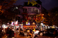 Streets of Hanoi in Vietnam