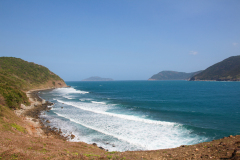 Beautiful beaches and coasts on Con Dao Island Vietnam