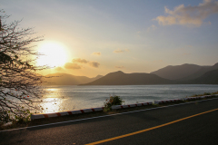 Sun goes down in Con Dao Islands